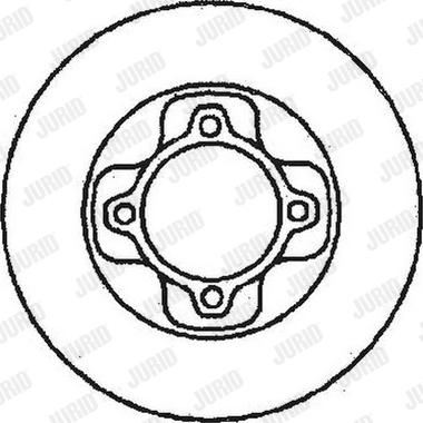 Japanparts JDI314 - Bremžu diski adetalas.lv