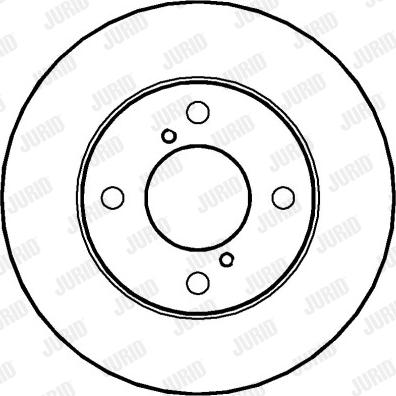 Jurid 563338J-1 - Bremžu diski adetalas.lv