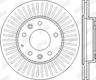 Jurid 562446J-1 - Bremžu diski adetalas.lv