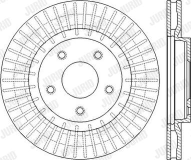 Jurid 562578JC-1 - Bremžu diski adetalas.lv