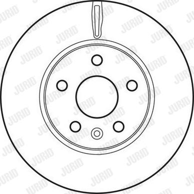Jurid 562642JC - Bremžu diski adetalas.lv