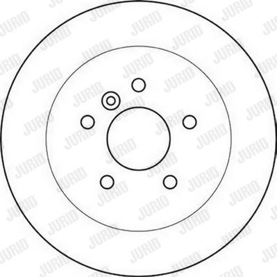 Jurid 562111JC-1 - Bremžu diski adetalas.lv