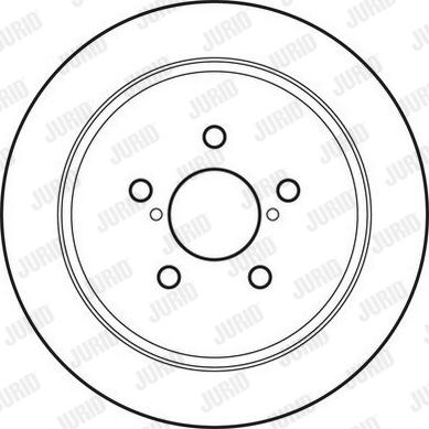 Jurid 562826JC - Bremžu diski adetalas.lv