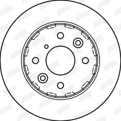 Kavo Parts BR-4207 - Bremžu diski adetalas.lv