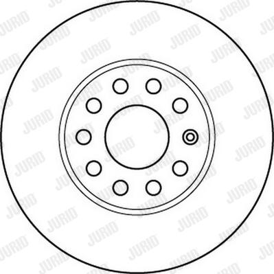Jurid 562235JC-1 - Bremžu diski adetalas.lv