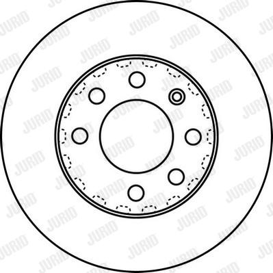 Roulunds Rubber D2562 - Bremžu diski adetalas.lv