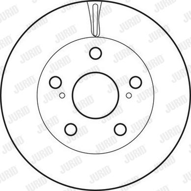 Jurid 562724JC - Bremžu diski adetalas.lv
