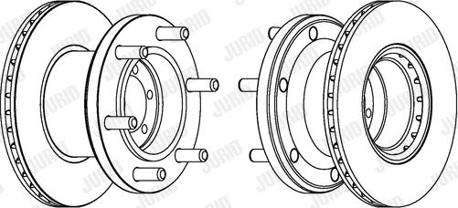 Jurid 567124J - Bremžu diski adetalas.lv