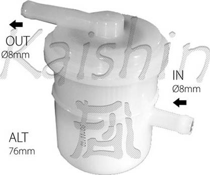 Kaishin FC934 - Degvielas filtrs adetalas.lv