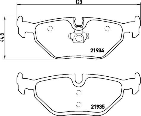 Magneti Marelli 323700023700 - Bremžu uzliku kompl., Disku bremzes adetalas.lv