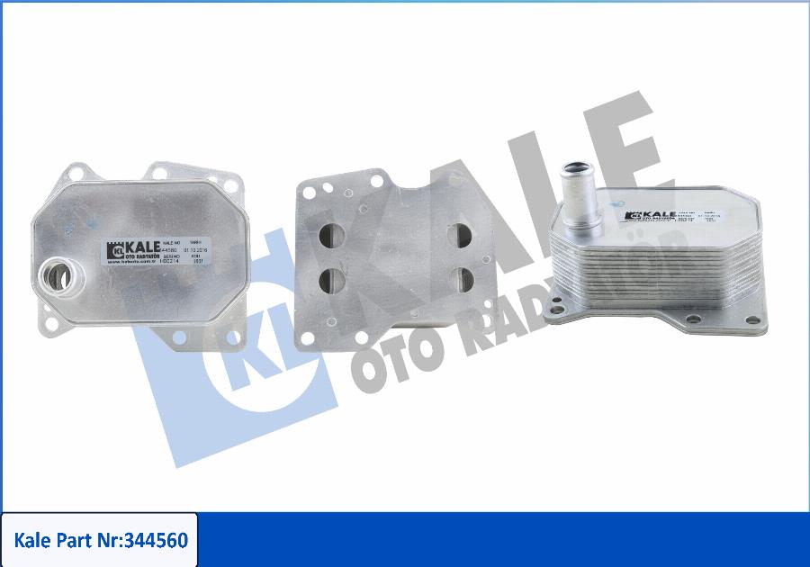 KALE OTO RADYATÖR 344560 - Eļļas radiators, Motoreļļa adetalas.lv