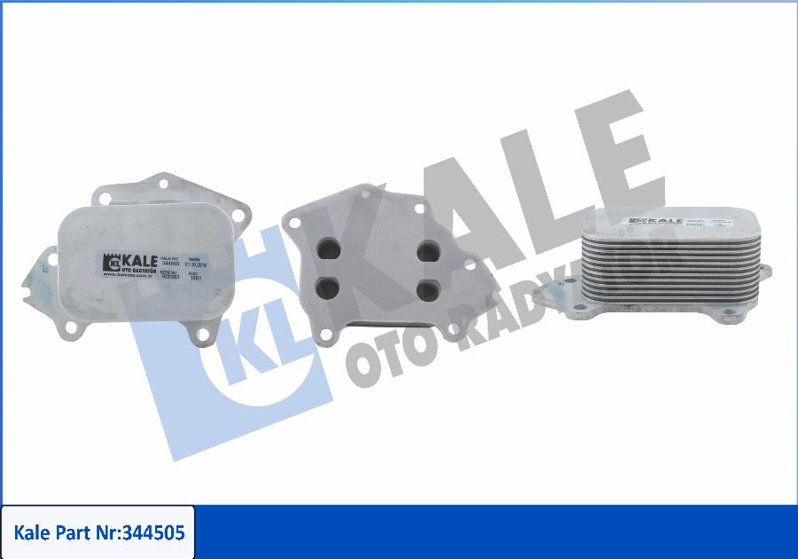 KALE OTO RADYATÖR 344505 - Eļļas radiators, Motoreļļa adetalas.lv