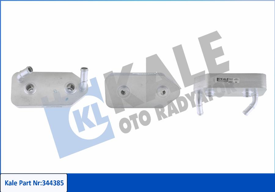 KALE OTO RADYATÖR 344385 - Eļļas radiators, Automātiskā pārnesumkārba adetalas.lv