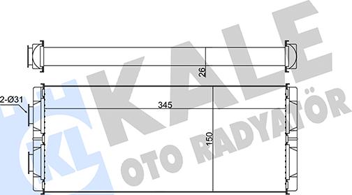 KALE OTO RADYATÖR 346605 - Siltummainis, Salona apsilde adetalas.lv