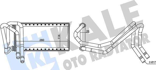 KALE OTO RADYATÖR 346830 - Siltummainis, Salona apsilde adetalas.lv