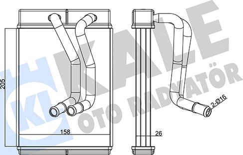 KALE OTO RADYATÖR 346775 - Siltummainis, Salona apsilde adetalas.lv