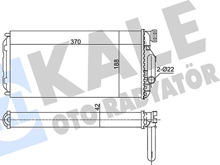 KALE OTO RADYATÖR 354920 - Siltummainis, Salona apsilde adetalas.lv