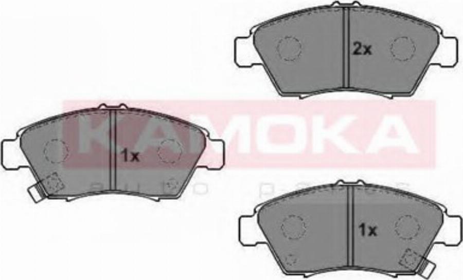 Kamoka 1011552 - Bremžu uzliku kompl., Disku bremzes adetalas.lv