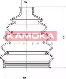 Kamoka 1146680 - Putekļusargs, Piedziņas vārpsta adetalas.lv