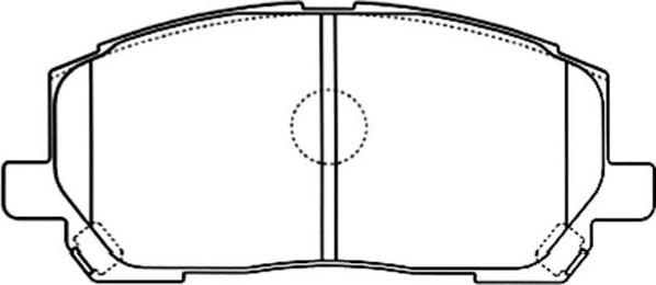 Kavo Parts BP-9095 - Bremžu uzliku kompl., Disku bremzes adetalas.lv