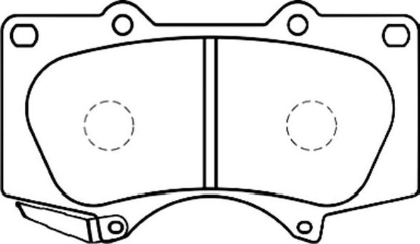 Kavo Parts BP-9084 - Bremžu uzliku kompl., Disku bremzes adetalas.lv