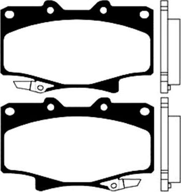 Kavo Parts BP-9029 - Bremžu uzliku kompl., Disku bremzes adetalas.lv