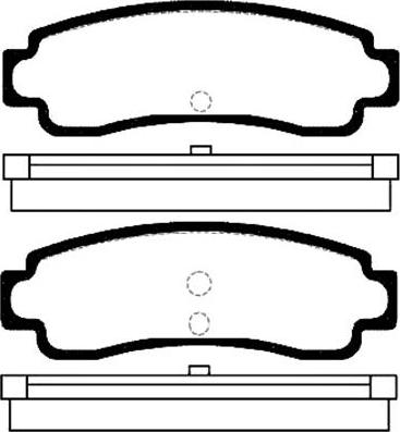 DJ Parts BP1480 - Bremžu uzliku kompl., Disku bremzes adetalas.lv