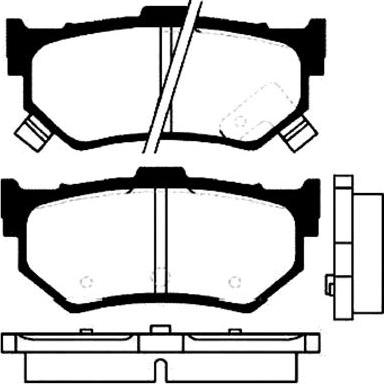 Magneti Marelli 363702160861 - Bremžu uzliku kompl., Disku bremzes adetalas.lv