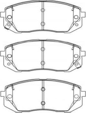 Kavo Parts BP-3056 - Bremžu uzliku kompl., Disku bremzes adetalas.lv