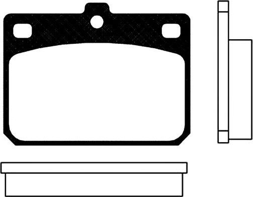 Kavo Parts BP-3000 - Bremžu uzliku kompl., Disku bremzes adetalas.lv