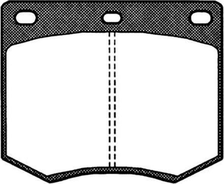 Kavo Parts BP-3010 - Bremžu uzliku kompl., Disku bremzes adetalas.lv