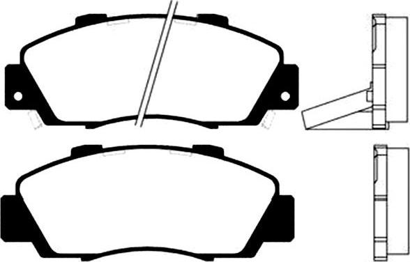 Kavo Parts BP-2019 - Bremžu uzliku kompl., Disku bremzes adetalas.lv