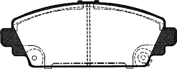 Triscan 403604048 - Bremžu uzliku kompl., Disku bremzes adetalas.lv