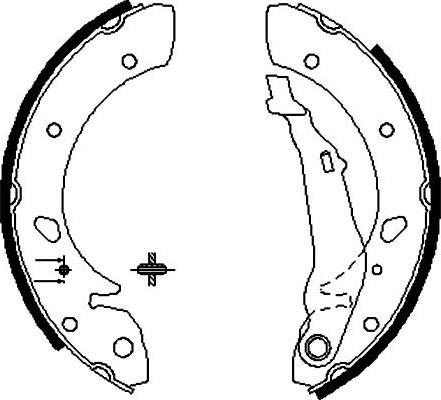 Kavo Parts BS-9915 - Bremžu loku komplekts adetalas.lv