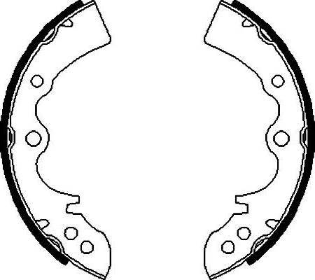 Kavo Parts BS-5400 - Bremžu loku komplekts adetalas.lv