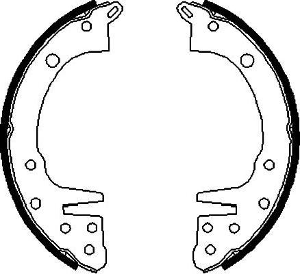 Kavo Parts BS-6400 - Bremžu loku komplekts adetalas.lv