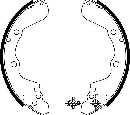 Kavo Parts BS-6416 - Bremžu loku komplekts adetalas.lv