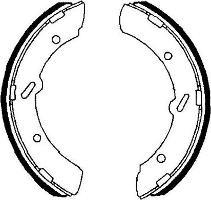 Kavo Parts BS-6412 - Bremžu loku komplekts adetalas.lv