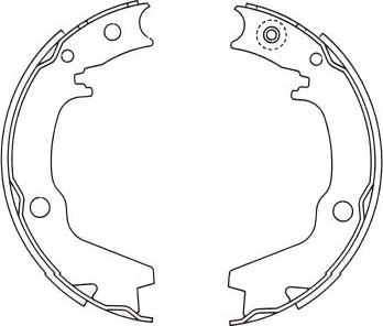 Kavo Parts BS-6417 - Bremžu loku komplekts adetalas.lv