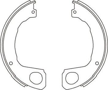 Kavo Parts BS-6426 - Bremžu loku komplekts adetalas.lv