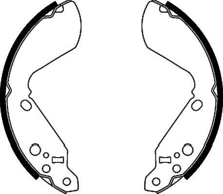 Kavo Parts KBS-8919 - Bremžu loku komplekts adetalas.lv