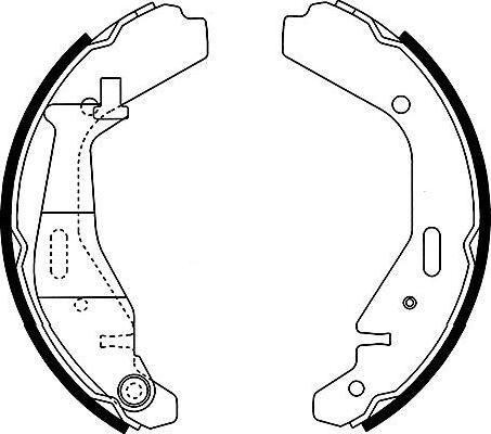 Kavo Parts BS-8926 - Bremžu loku komplekts adetalas.lv