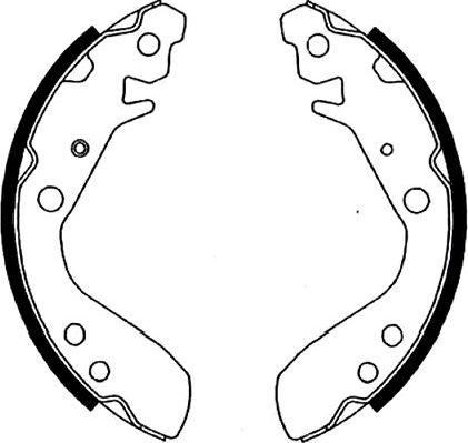 Kavo Parts BS-2911 - Bremžu loku komplekts adetalas.lv