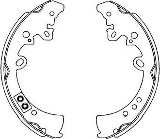 Kavo Parts KBS-9913 - Bremžu loku komplekts adetalas.lv