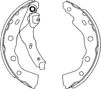 Kavo Parts KBS-6415 - Bremžu loku komplekts adetalas.lv