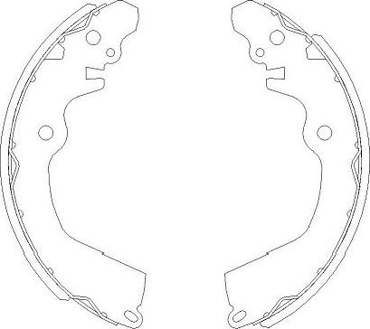 Kavo Parts KBS-6410 - Bremžu loku komplekts adetalas.lv