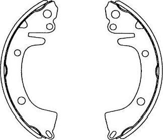 Kavo Parts KBS-3410 - Bremžu loku komplekts adetalas.lv