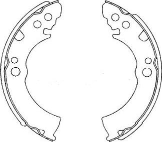 Kavo Parts KBS-7421 - Bremžu loku komplekts adetalas.lv