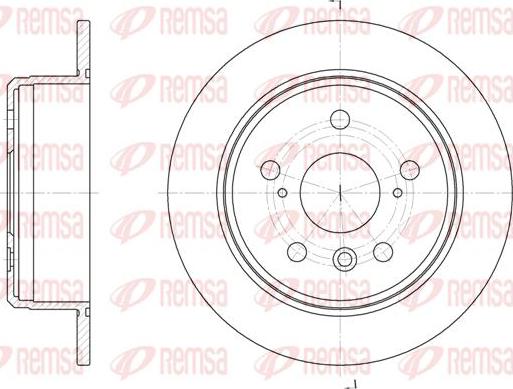 Brembo 08.A108.10 - Bremžu diski adetalas.lv