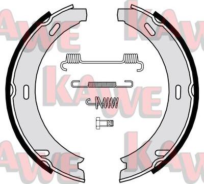 Kawe 06869 - Bremžu loku kompl., Stāvbremze adetalas.lv